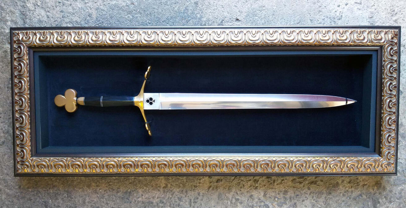 Framed sword